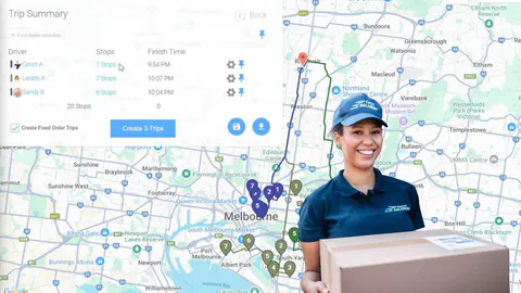 Route Optimization for Big and Bulky Deliveries