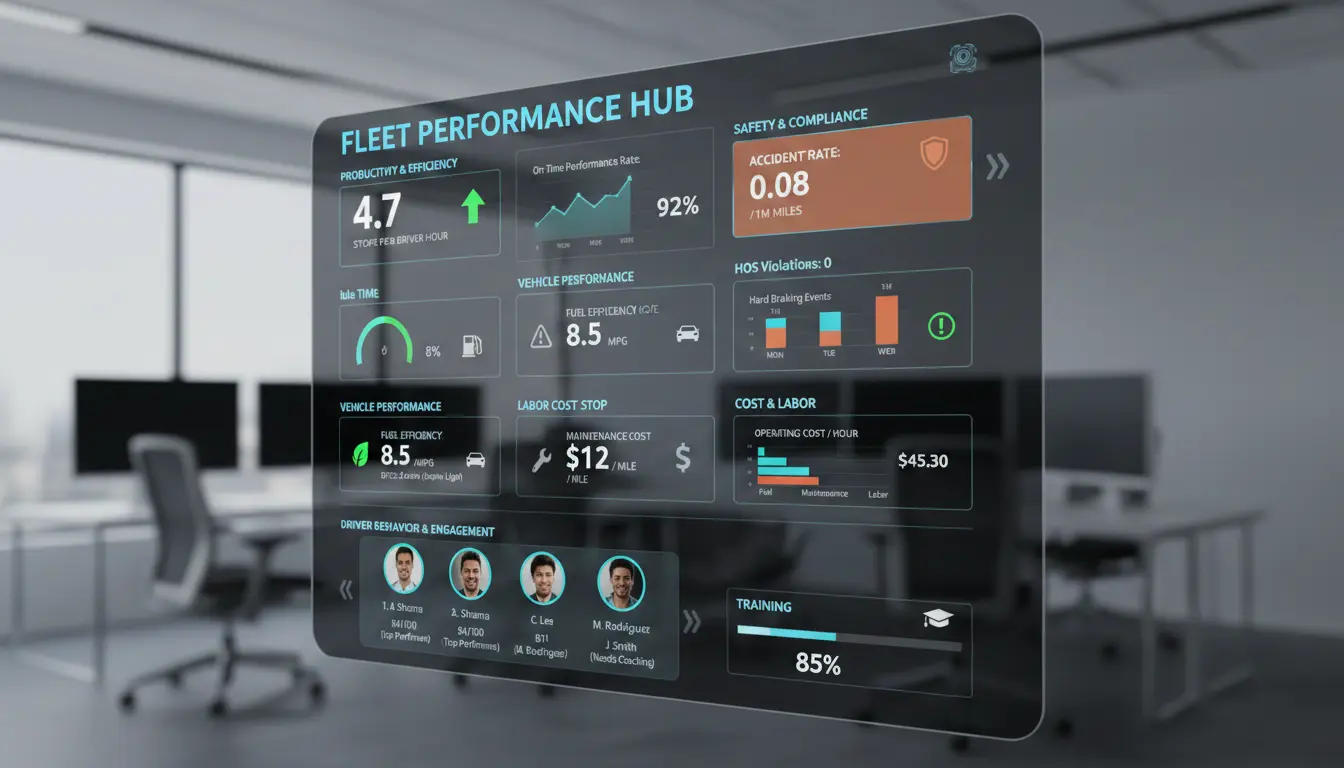 The Most Overlooked Fleet Metric: Stops Per Driver Hour