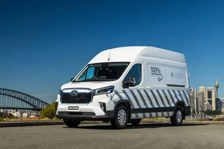 BMW Group Australia has taken a significant step towards greener logistics by introducing an electric van into its daily operations