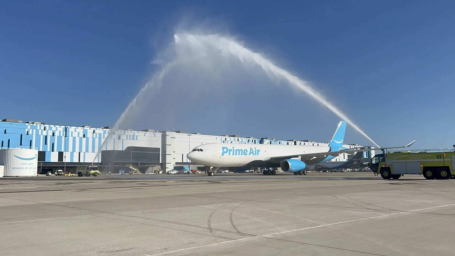 In a significant milestone for Amazon's air logistics network, the e-commerce giant's largest cargo jet, an Amazon Prime Air A330 freighter, has commenced operations.