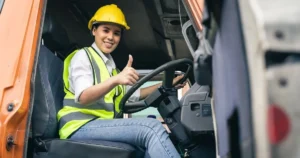 Addressing the underrepresentation of women in trucking. Image: Canva