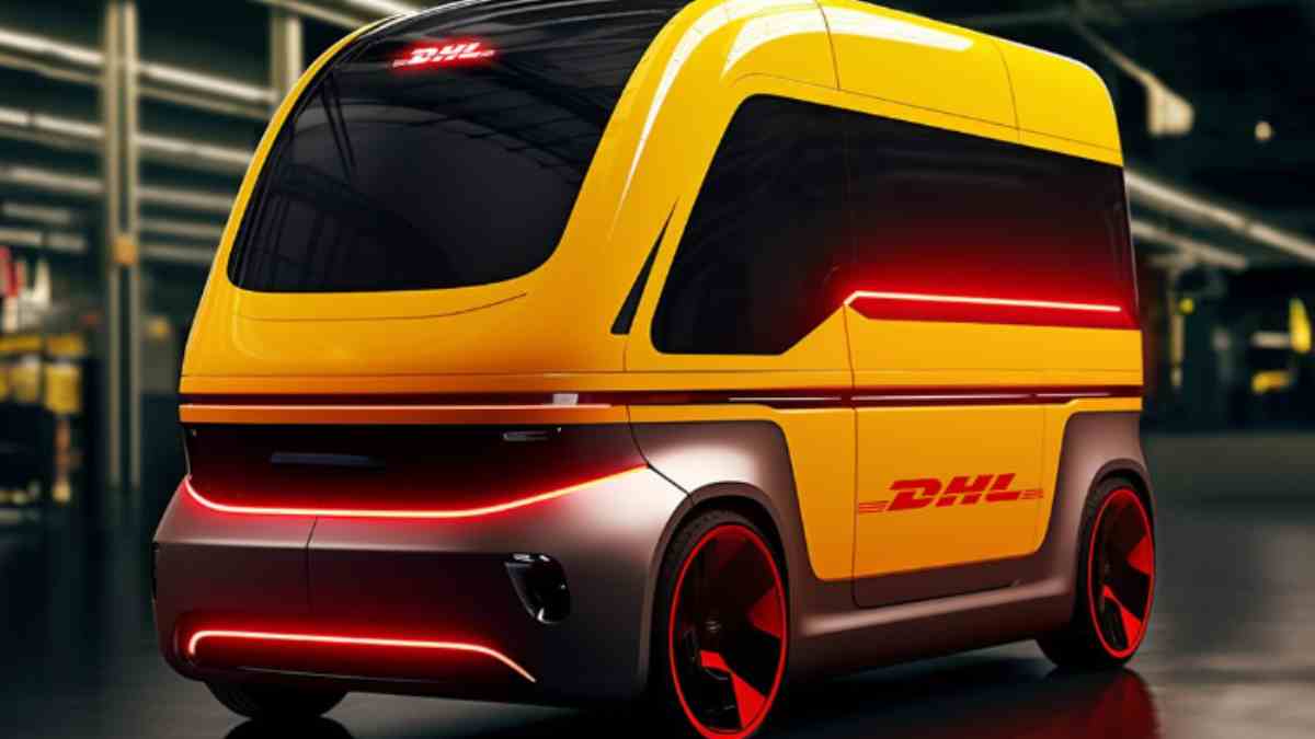 Forward-thinking: DHL envisions the future delivery van design