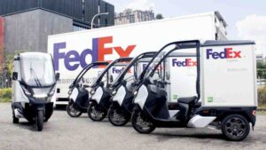 Commercial electric tricycles join FedEx fleet