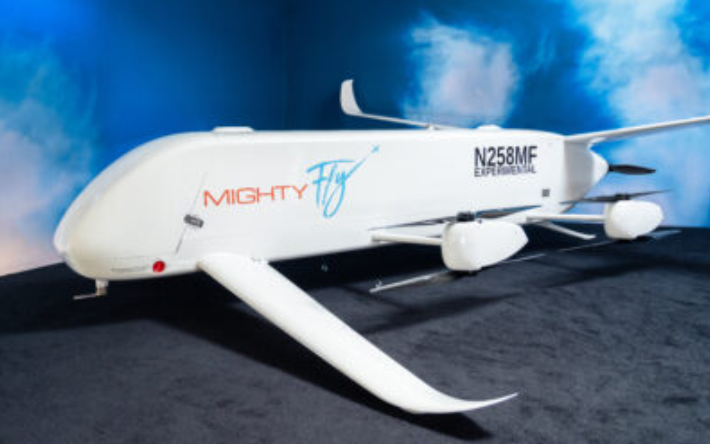 MightyFly unveils new autonomous delivery aircraft
