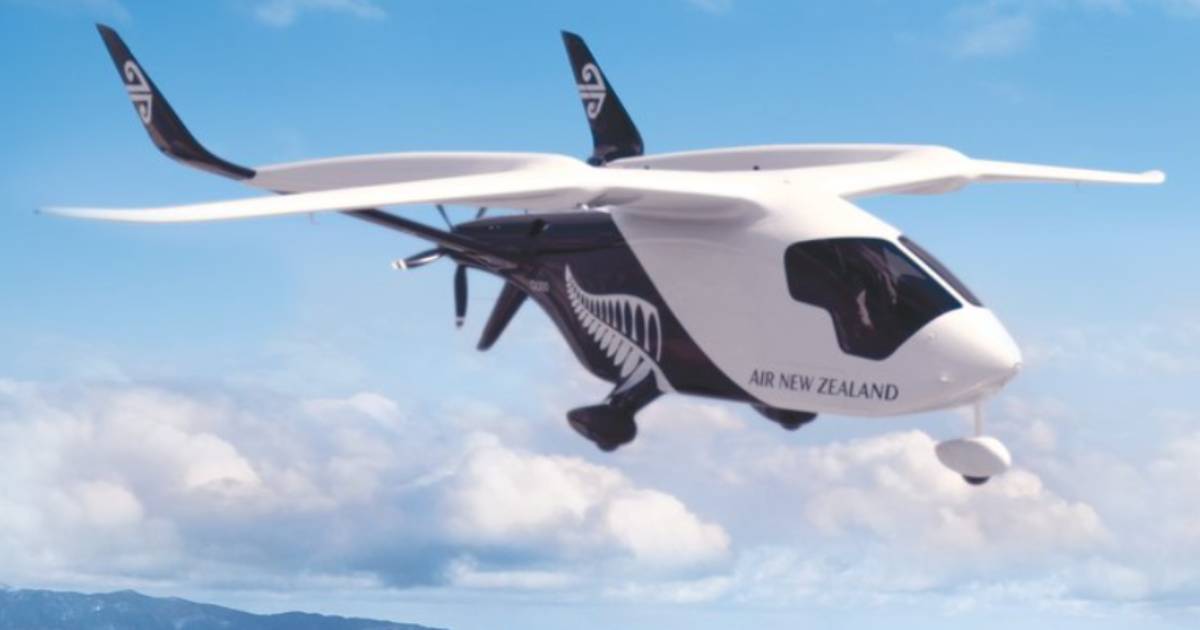 Air New Zealand's first all-electric service