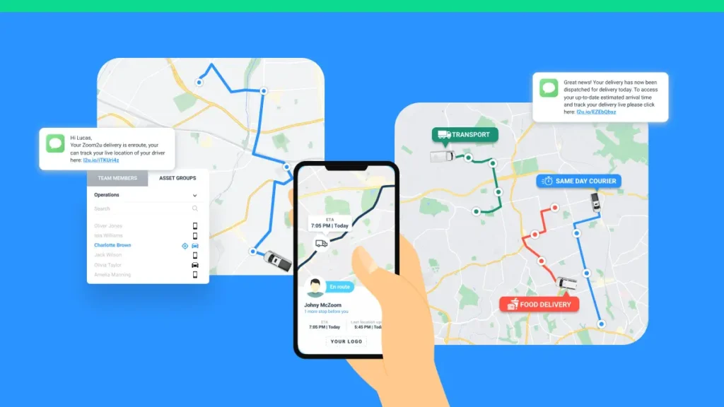 Locate2u route planning