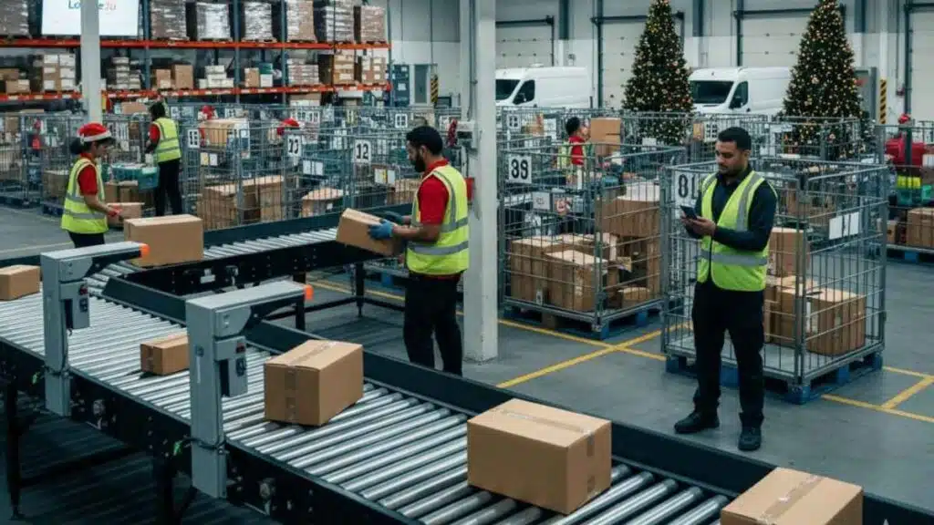 How Warehouse Sortation Can Speed Up Christmas Deliveries