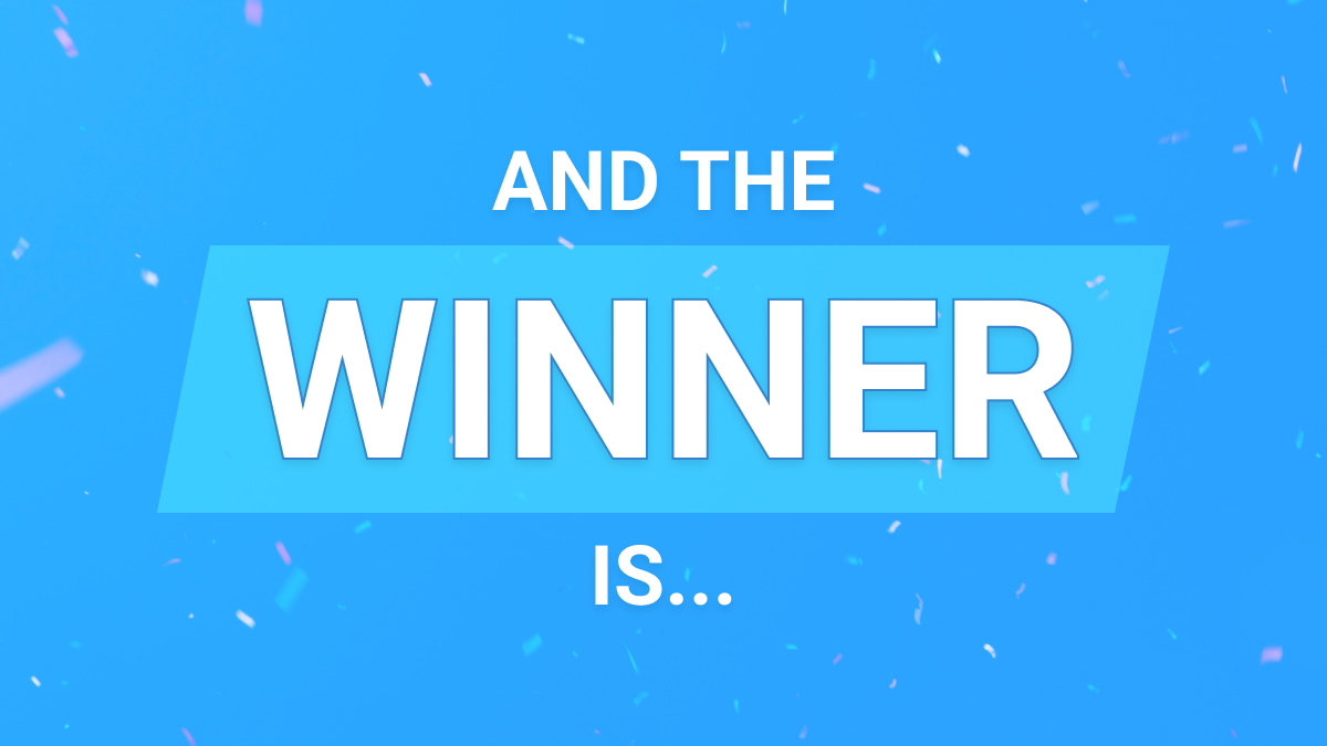 And the winner is…