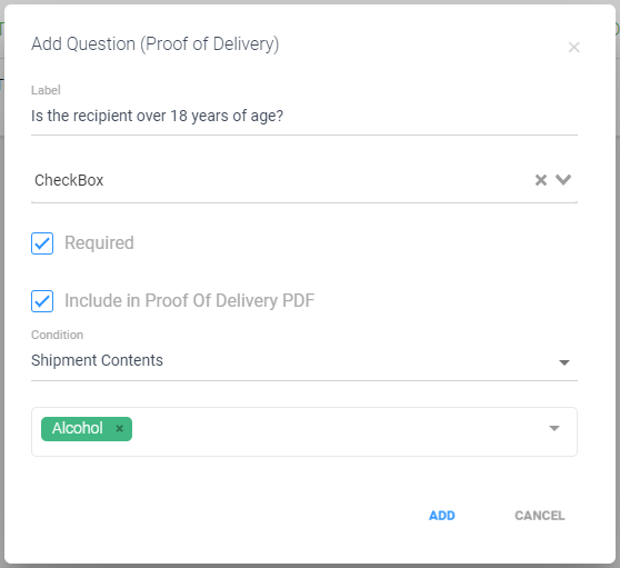 Locate2u mobile app updates: Custom conditional questions