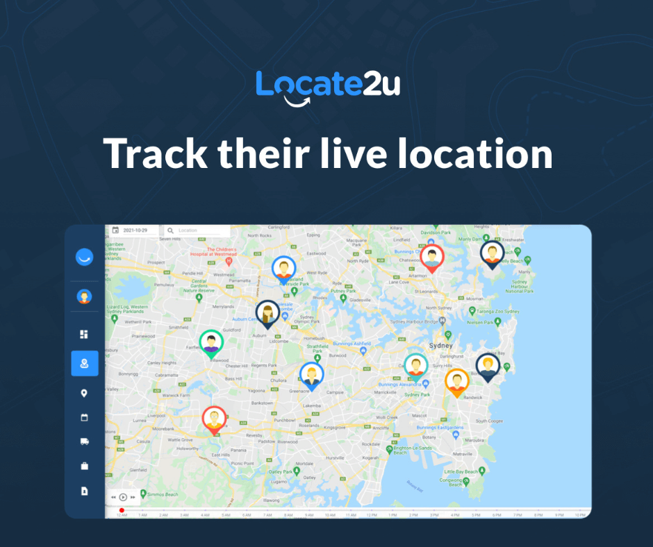 locate2u live tracking location