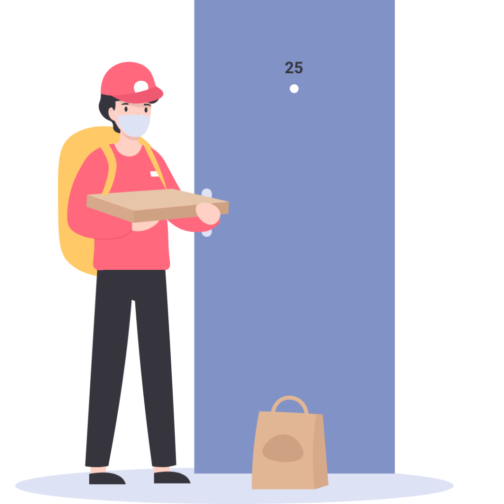 Non-contact delivery