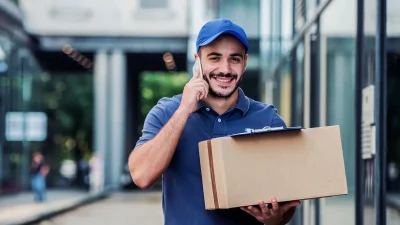 Overnight Delivery Represents Next Day and Courier Stock