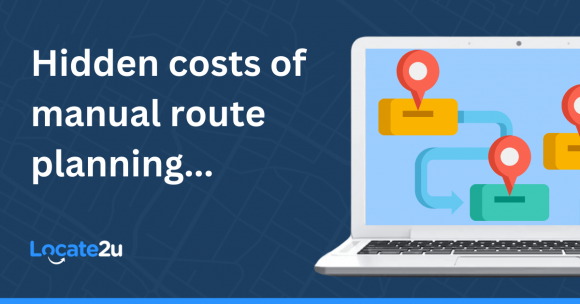 manuel route planning vs route planning app