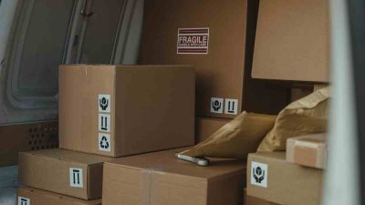 Preparing logistics for returned unwanted Christmas gifts