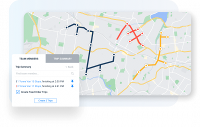 locate2u app route optimisation