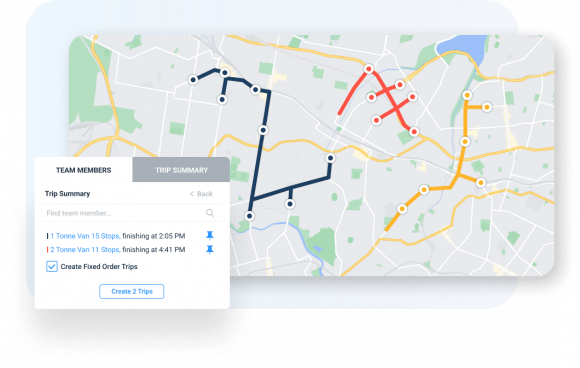 locate2u app route optimisation