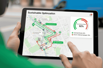 Route Optimization Improves Sustainability Without Sacrificing Speed