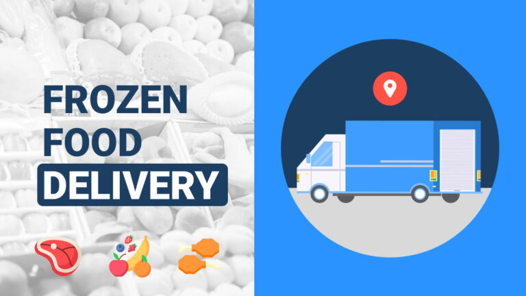 The recent popularization of frozen food delivery 