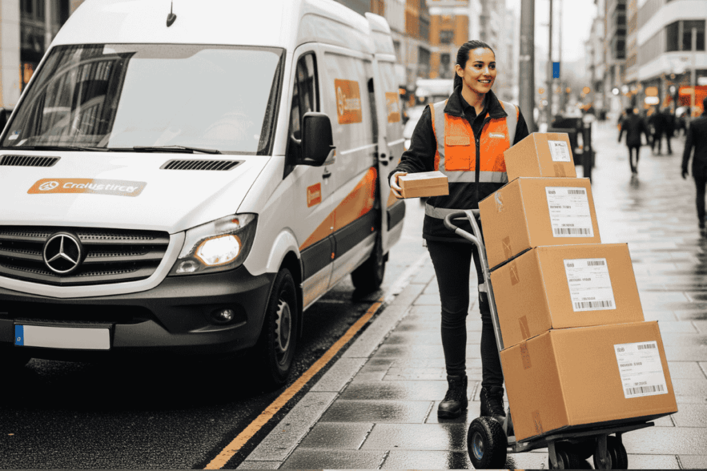 last mile delivery vehicle