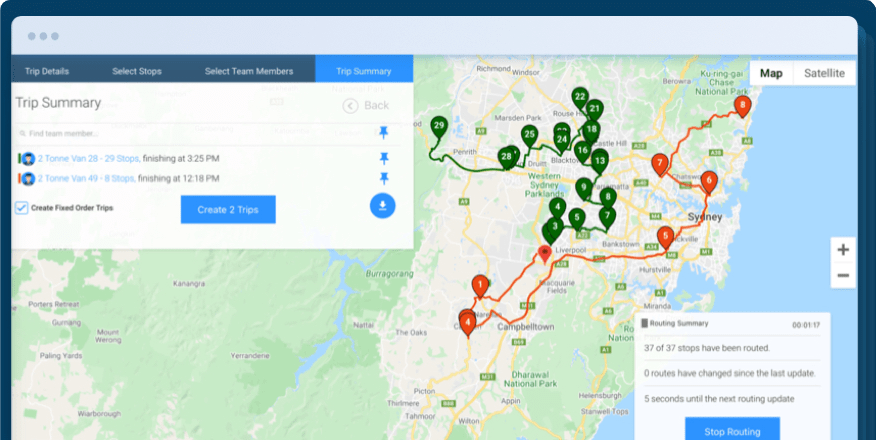 Route Optimisation Software vs Locate2u