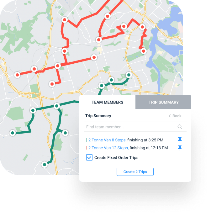 send live delivery tracking