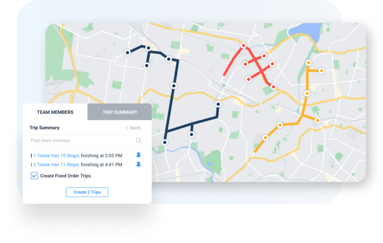 locate2u app route optimisation