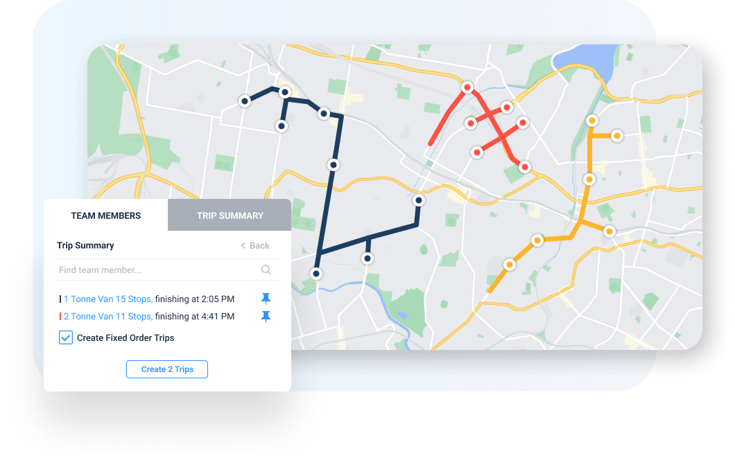 locate2u app route optimisation