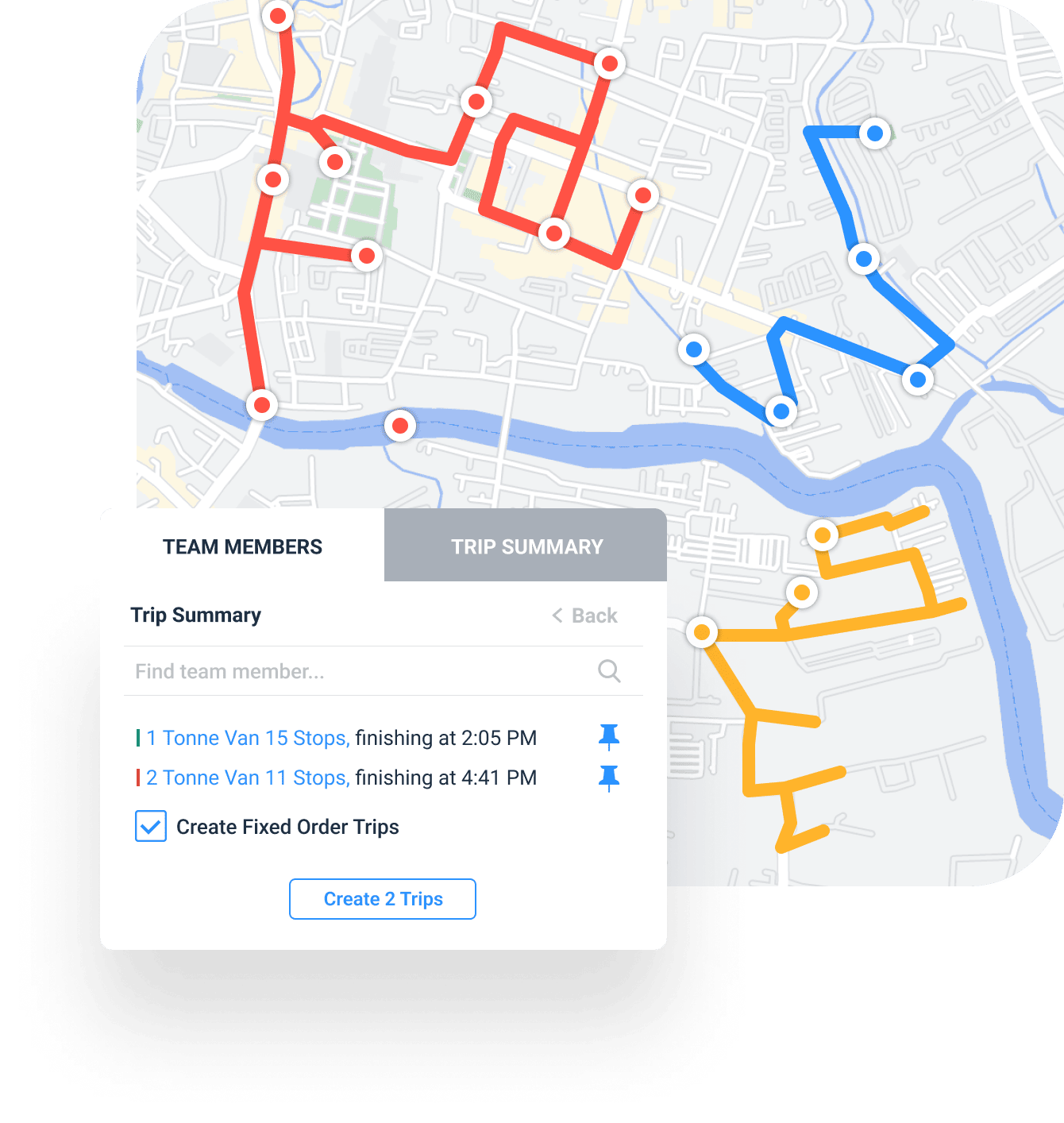 save time with route optimisation