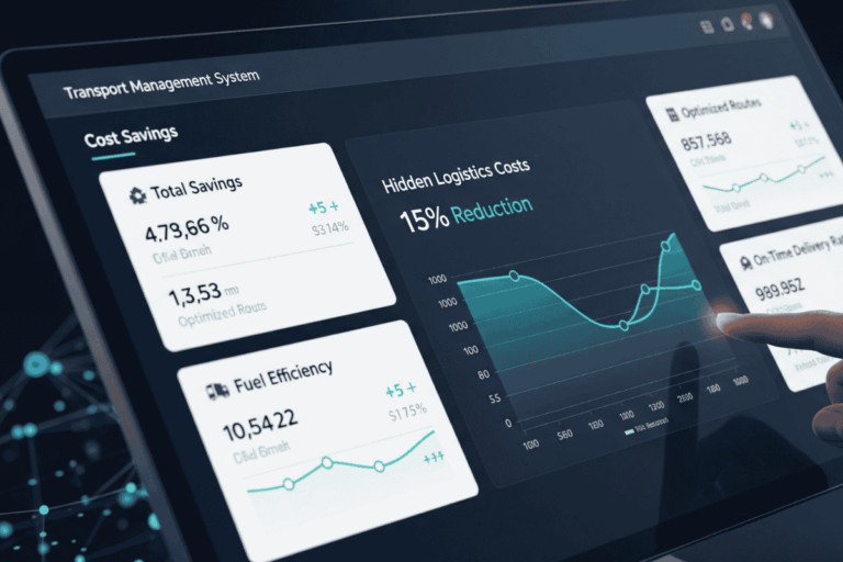 How a Transport Management System Cuts Hidden Logistics Costs