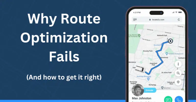 why route optimization software fails